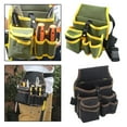 thumbnail image 2 of Electrician Tools Belt Storage Waist Bag Working Toolbelt W0b1 Adjustable for Electrician, 2 of 9