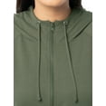 thumbnail image 6 of Athletic Works Women'sPlus Lightweight Zip-Up Hoodie Jacket, Size 1X-5X, 6 of 11