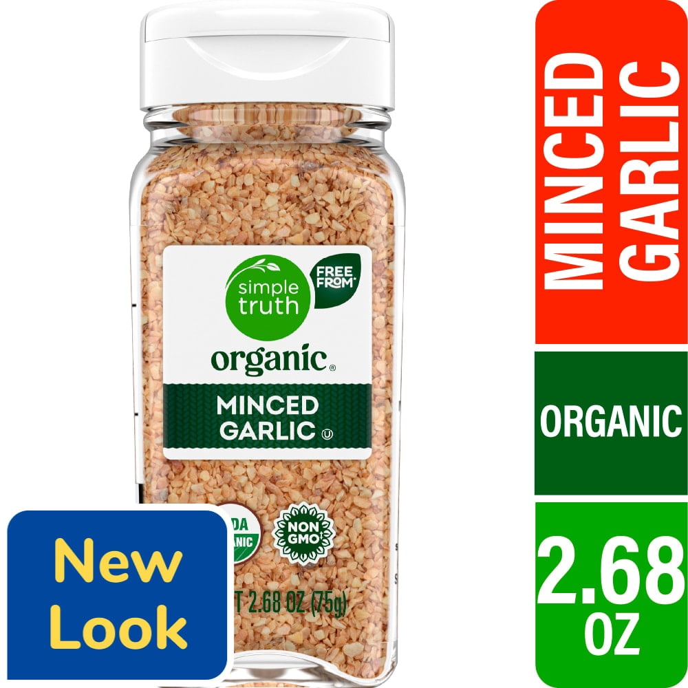 Simple Truth Garlic Minced 2.68 oz - 5 Pack