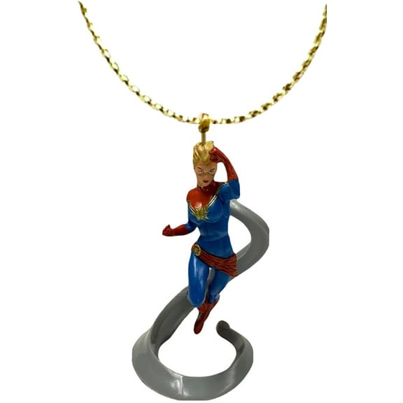 Avengers Age of Ultron Captain Marvel Ornament PVC Figure Figurine Holiday Charm