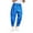 Blue, variant on Elainilye Fashion Mens Baggy Pants Casual Zipper Washed Stretch Pants Baggy Trousers Sweatpants Pants,Black