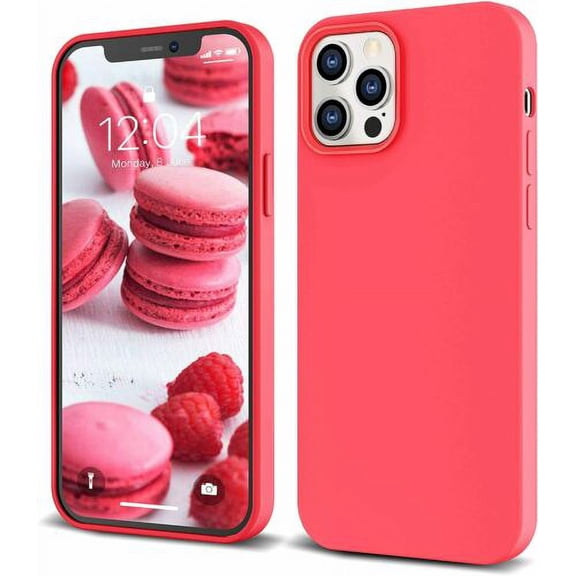 IceSword iPhone 12 and 12 Pro Thin Shockproof Case Premium Cover Berry 6.1"