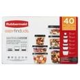 thumbnail image 3 of Rubbermaid® Easy Find Lids Food Storage Containers, Black, 40-Pieces, 3 of 3
