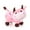 pink, variant on Cute Cartoon Little Color Cow Doll 28cm Super Soft Calf Plush Toy with Scarf Kawaii Bull Doll Great Gifts pink