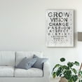thumbnail image 3 of Trademark Fine Art 'Eye Chart II' Canvas Art by Andrea James, 3 of 4