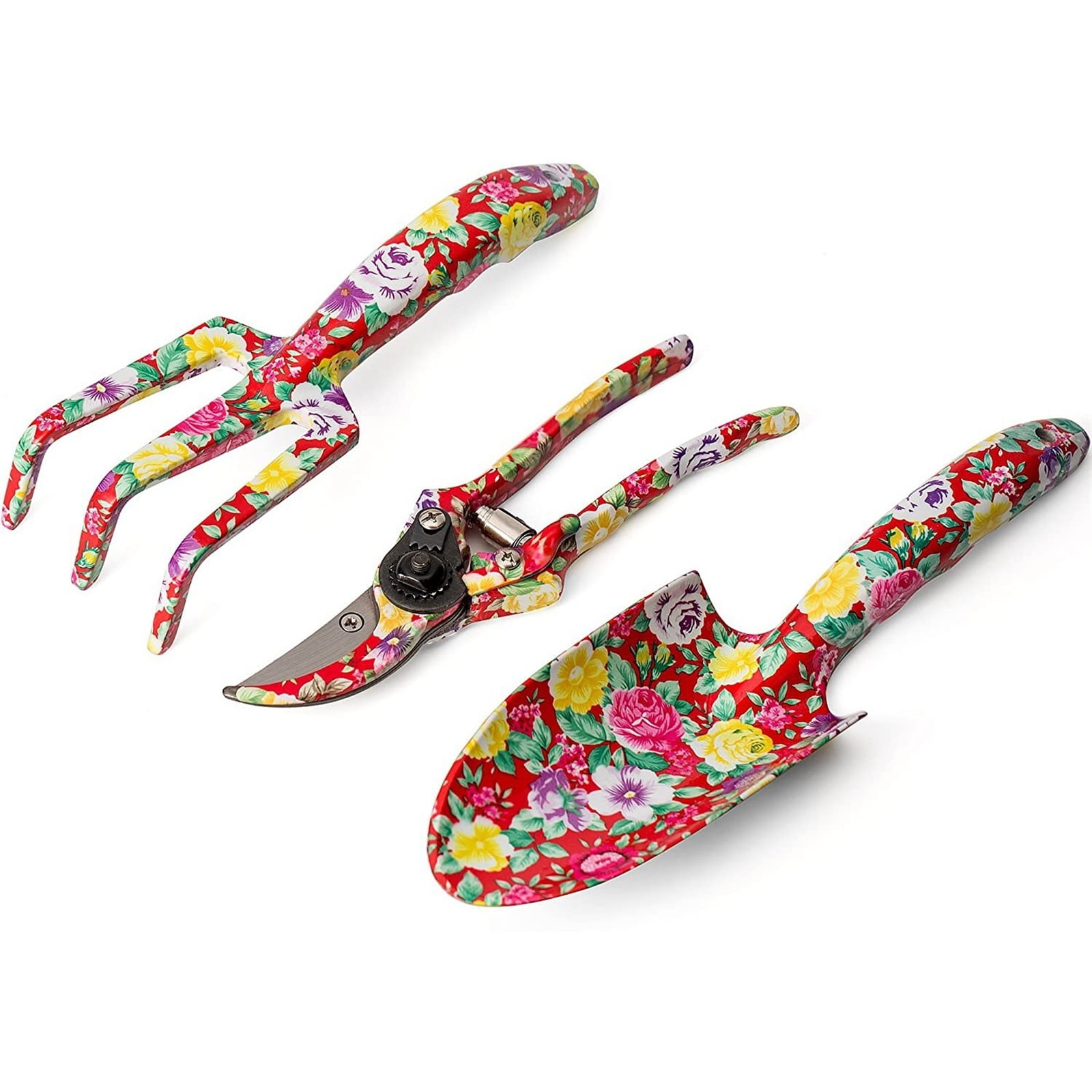 Garden Tool Set 3-Piece Set，Durable Lightweight Design，Gardening Hand Tools For Planting Watering Pruning - Walmart Exclusive(Note Title Length Adjusted To 140 Chars To Fit The