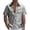AB180 Silver, variant on Tisuna Mens Shirts Short Sleeve Button Down Breathable Summer T-Shirts Mens Classic Collared Beach Shirts For Holiday Casual Wear Gold Size L
