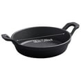 thumbnail image 3 of Oval Baking Dish With Handles High Temperature Easy Clean Baking Dishes For Oven Includes Wooden Tray For Casserole Dishes For Oven Durable Cooker Hood Extractor Egg Cooker Timer Kitchenware Divider, 3 of 3