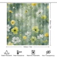 thumbnail image 2 of Spring Floral Delight 4pcs Shower Curtain Decoration ，modern Home Decoration, Waterproof Shower Curtain, 2 of 6