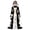 C-Black16, variant on DHFJKG Women Velvet Hooded Gown, Flare Long Sleeve Lace Up Victorian Maxi Dress, Halloween Gothic Dresses