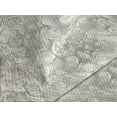 thumbnail image 3 of Ambesonne Damask Quilted Coverlet 2 Pcs, Vintage Leafy Ethnic Print, Twin Size, Dark Eggshell and Ivory, 3 of 4
