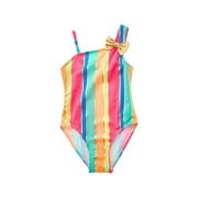 Flapdoodles girls Multi Stripe One-Piece, 2T