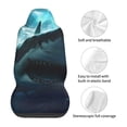 thumbnail image 5 of Sikiie Undersea Shark Car Seat Protector 2 Pack Car Seat Cushion Mat, Car Seat Covers for SUV, Truck, Van, 5 of 7
