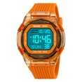 thumbnail image 2 of SKMEI Men's Digital Watch, Silicone Band Outdoor Sport with Dual Time, Stopwatch, Alarm, Countdown and EL Backlight, Cool Style for Sports, 2 of 6