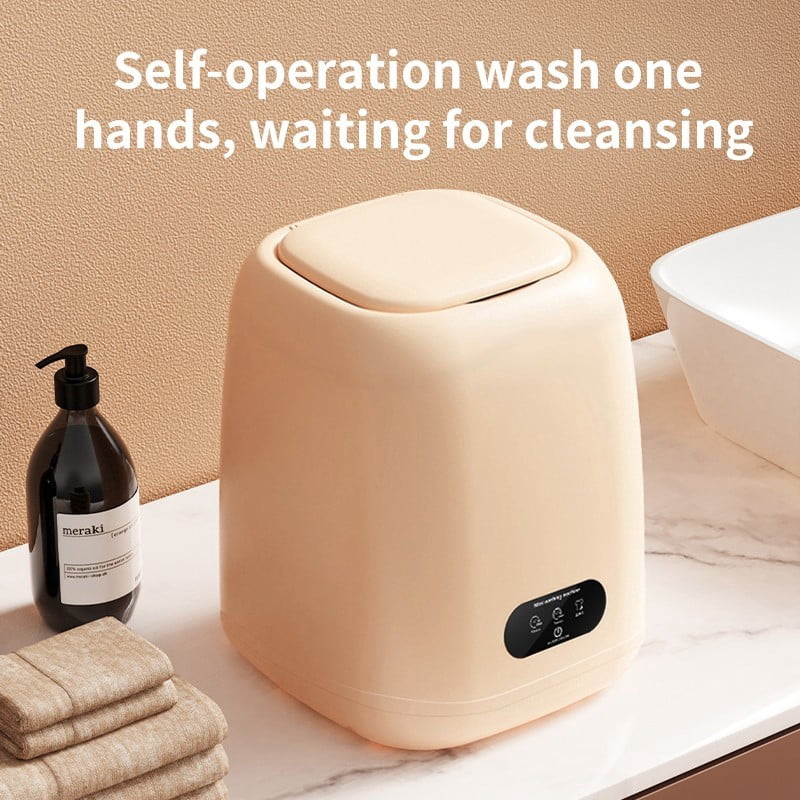 TOPCHANCES 9L Portable Mini Washing Machine for Underwear Socks, Small Laundry Machine for Apartment, Dorm, Hotel, Travel & Camping