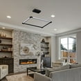 thumbnail image 2 of VONN Atria 29" ETL Certified Integrated LED Aluminum Chandelier in Black, 2 of 2