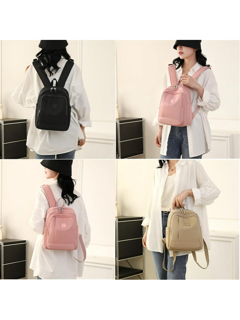 cute mini travel backpack Mini Backpack for Women Small Lightweight Nylon Stylish Travel Backpack  Purse Shoulder Bag Cute Day Pack