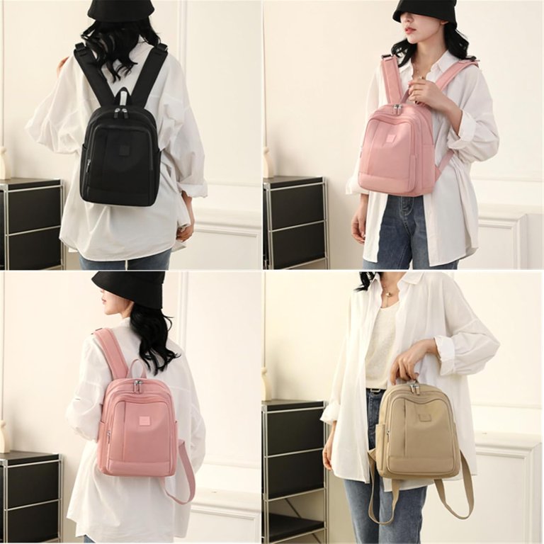 Mini Backpack for Women Small Lightweight Nylon Stylish  display picture 1