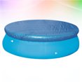thumbnail image 4 of Miangastore 210cm Diameter Round Pool Cover Rain Cover For Frame Pools Inflatable Swimming (Blue), 4 of 9