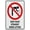 Warning Sign 4, variant on Aluminum Tin Sign Keep Right 8"x12" - Funny Pool Wall Decor Art - Indoor Outdoor Direction Marker