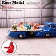 thumbnail image 2 of pitrice Miniature 1/64 Scale Painted Figure Driver Scene scene people painted model resin model Decor Children Toy S Gauge Racer Red, 2 of 8