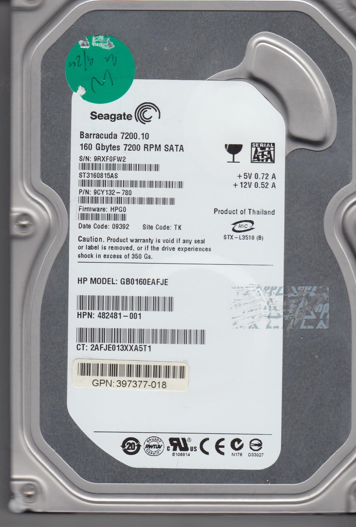 Seagate SkyHawk ST4000VX016 - 4TB Internal Hard Drive Storage for