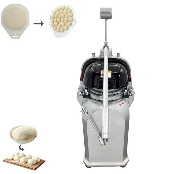 Commercial 36 Blocks Semi-Automatic Dough Divider and Rounder Bakery Dough Processing Machine