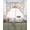 Multicolor White, variant on White Boho Swag Valances for Windows, Small Curtains Drapes, Retro Ethnic Colorful Flower Aesthetic Art Kitchen Window Curtains Over Sink Window Treatment Valance for Bedroom/Bathroom 56"x36"