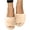 Beige, variant on Womens Slide Slippers, Soft Sole Non Slip Indoor Open Toe Fuzzy Slippers Bedroom Shoes Wine Size 7.5-7.5