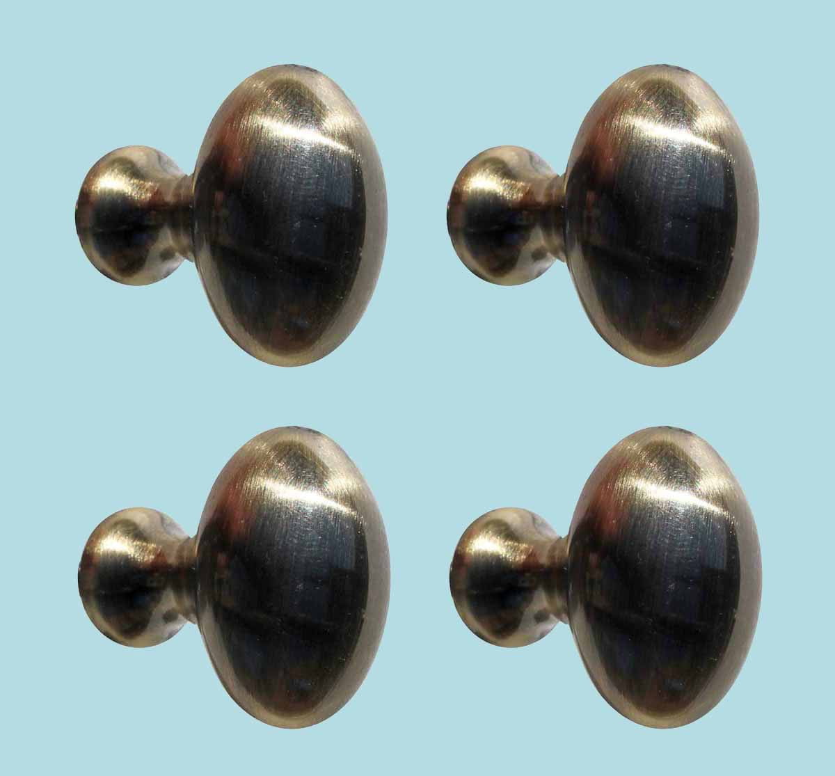 4 Kitchen Cabinet Knob Antique Brass Door Pull Handle| Renovator's Supply