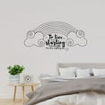 thumbnail image 3 of To Live Is So Starling It Leaves Little Time For Anything Else Quote Rainbow Vinyl Wall Sticker ArtDecal Boys Girls Kids Room Design Bedroom House Home Decor Stickers Decoration Size (18x20 inch), 3 of 3