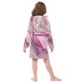 thumbnail image 6 of DIXRUYEE Bathrobes Belt Hooded Blush Turtle Creative Pattern, 6 of 8