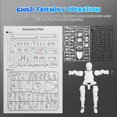 thumbnail image 3 of Shisuyan 1 Ensemble Figurine Articulée de Chevalier Figurine Articulée Multi-Articulée Figurine de Robot Figurine Articulée Décoration de Chevalier Médiéval de Bureau Figurine en Bâton, 3 of 8