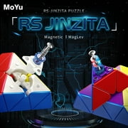 Moyu RS Pyraminx Maglev Triangle Pyramid Stickerless Magic Cube Speed Puzzle Fidget Toys