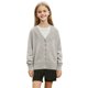 thumbnail image 2 of Cowsor Kids Cardigan Sweater Winter Warm V Neck Cotton Knit Sweaters Fall Fashion Long Sleeve Open Front Button Down Tops, 2 of 6
