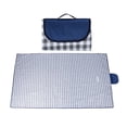 thumbnail image 5 of Tnobhg Extra Large Picnic Blanket Portable Foldable Picnic Mat with Handle Waterproof Sand Proof Oxford Cloth Mat Hiking Travel Beach Blanket Outdoor Camping Accessories, 5 of 8