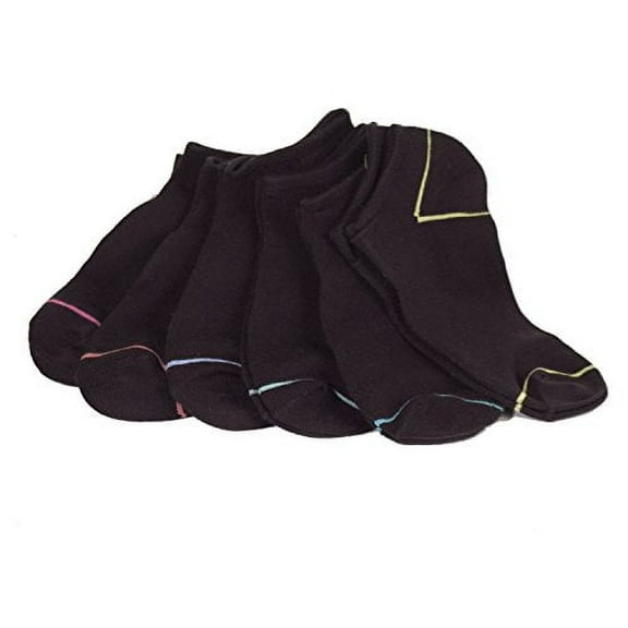 1pc Style & Co. 6 Pairs Sport Socks - BLK