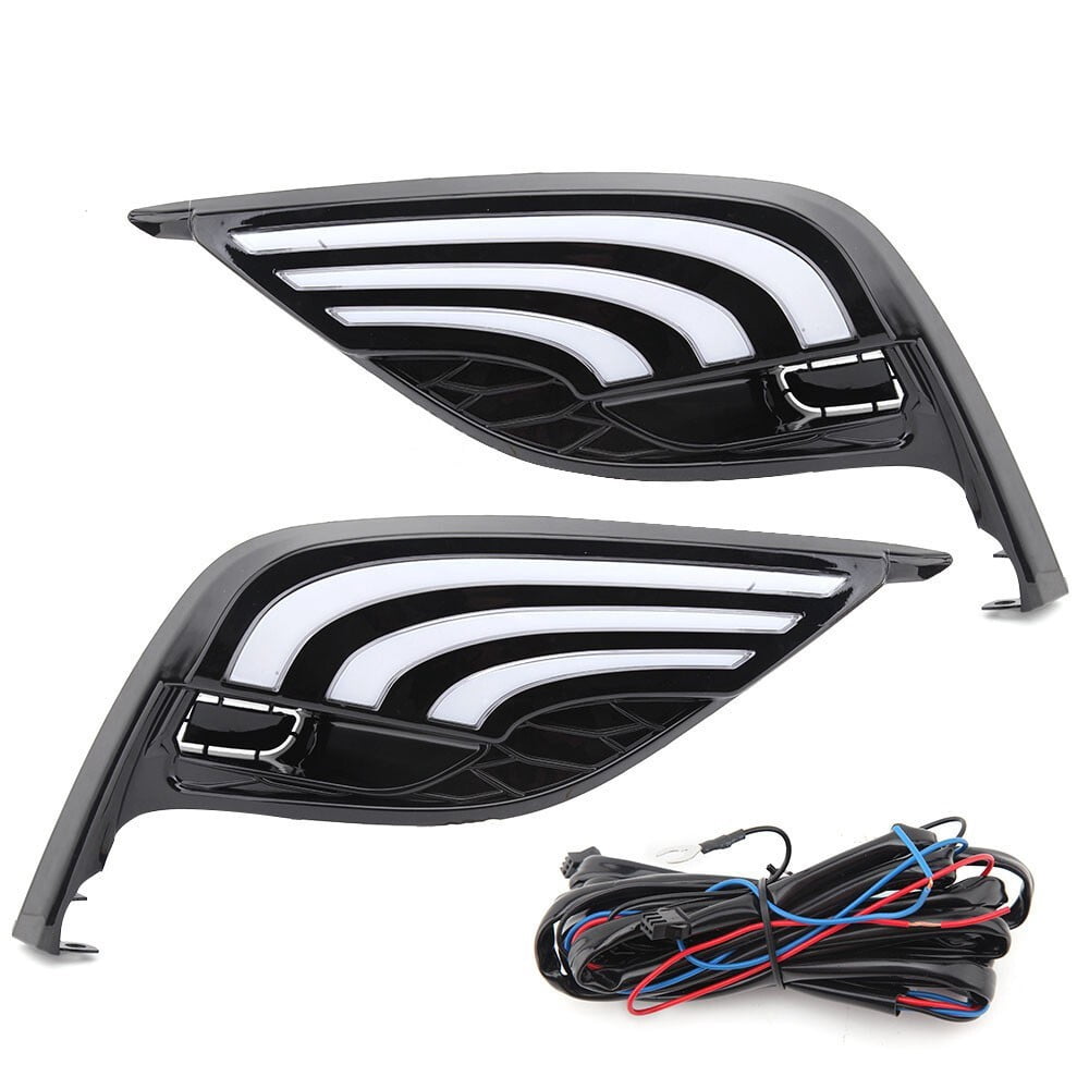 Woudy LED DRL Daytime Running Fog Lights for Toyota Camry SE XSE 2021-2024