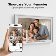 Callsky 15.6 Digital Calendar, Smart Family Wall Planner & Interactive Chore Chart, Real-Time Schedule Sync, 1080P Touchscreen Photo Frame