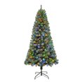 thumbnail image 3 of Puleo 7ft Pre-lit Oxford Spruce Tree, 3 of 8