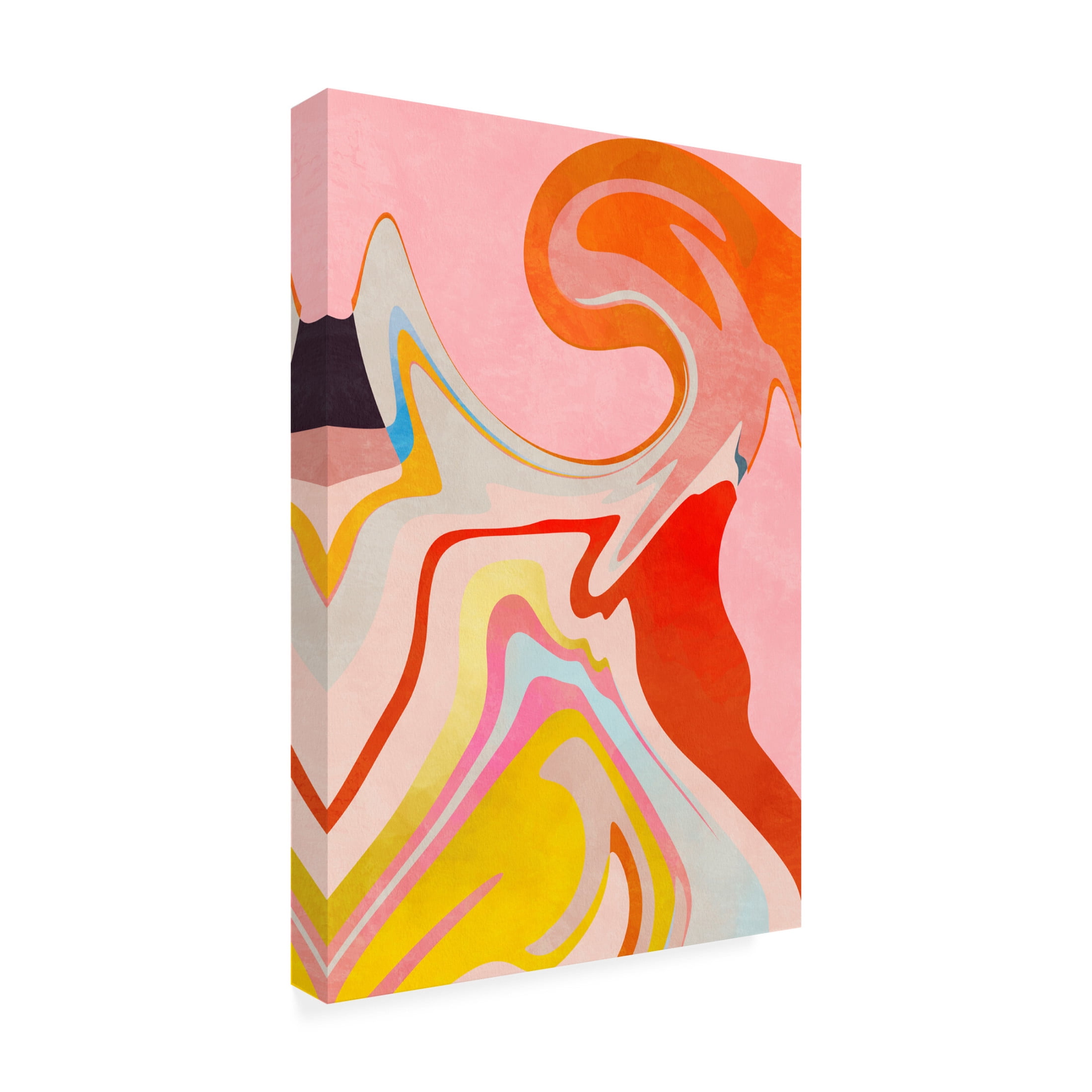Trademark Fine Art Ana Rut Bre Organic Bauhaus Waved 2 Canvas Wall Art