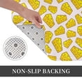 thumbnail image 6 of Gaeub Cheese Print Door Mat with Heavy Duty Backing,Welcome Mats for Entryway, Flannel Anti-Slip Doormat, Garge Porch Entryway Mat,16x24in Outdoor Indoor Welcome Mat, 6 of 7