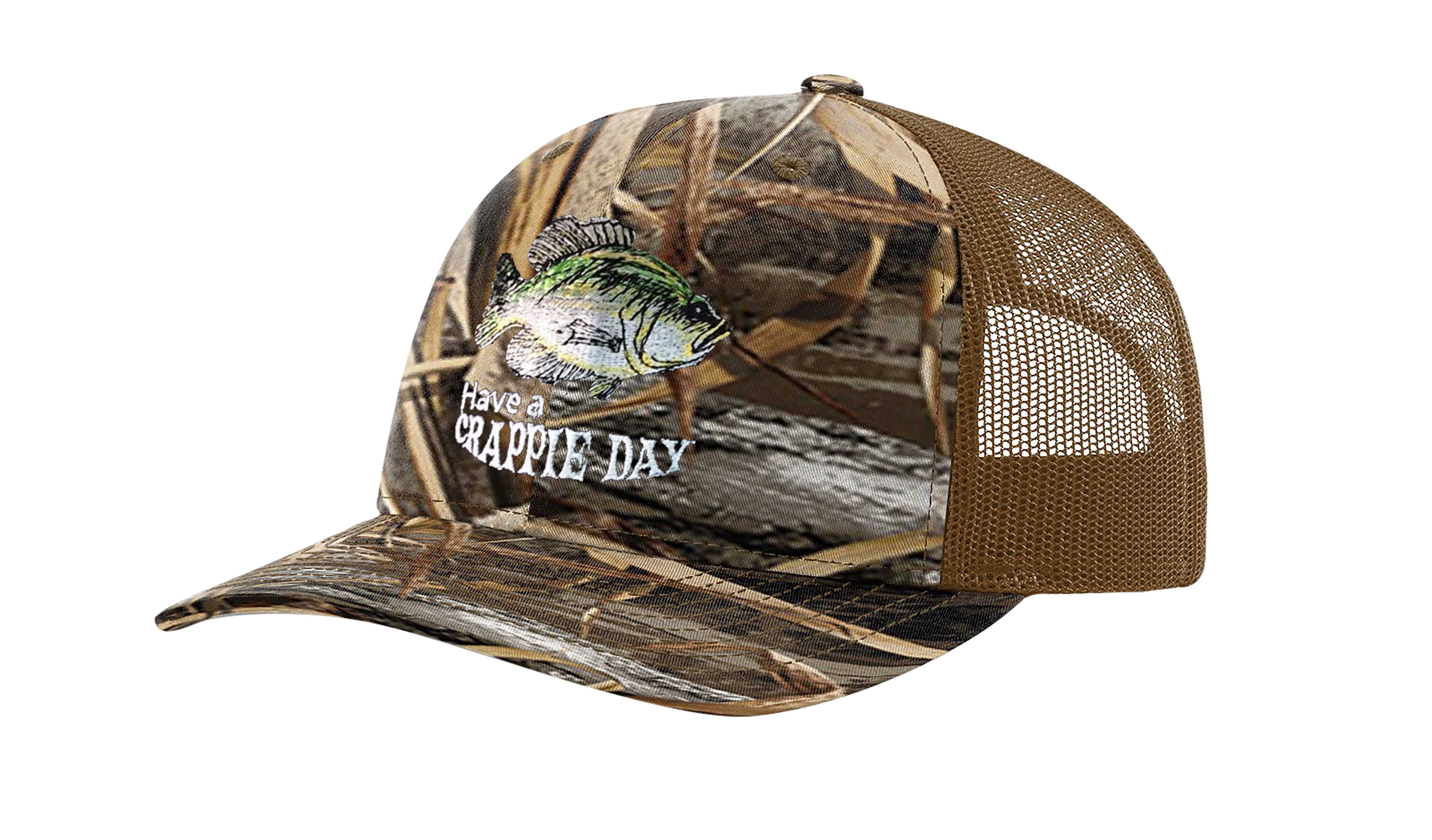 Have a Crappie Day Funny Fishing Mesh 