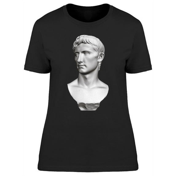 3d Bust Of Augustus T-Shirt Women -Image by Shutterstock, Female XX-Large