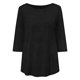 thumbnail image 5 of Plus Tamaño Suelto Ajuste Camisetas para las Mujeres Impresas 3/4 Manga Cuello Redondo Blusa Casual Verano, Más Tamaño de la Túnica de Manga Larga para las Mujeres, 5 of 6