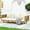 Teak+ Beige, variant on 3 Seater Daybed With Wood And - Cushions Wood, & Water- Traits (3 Seat