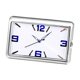 thumbnail image 2 of Reloj luminoso analógico para ventilación de aire, reloj adhesivo para tablero de instrumentos de automóvil Negro Plata, 2 of 8