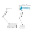 thumbnail image 2 of TABLZONE 1Set Minimalist Design Action Figure Stand with Effect Plastic Support for Home Display, 2 of 8