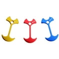 thumbnail image 4 of SHISUYAN 8 Pcs Clous de Pont en Alliage d'Aluminium, Clous de Sol Réglables en Forme d'Arêtes de Poisson, Piquets de Tente de Mariage, Chemin de Terrasse (Chacun 2 Rouge, Bleu, Noir et Or), 4 of 9