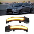 thumbnail image 4 of Side Mirror Dynamic Turn Signal Lamp, Rearview Mirrors Marker Light Left Right Smoked Lens Energy Saving  For Upgrade Replacement For  ASX 2014-2020, 4 of 8